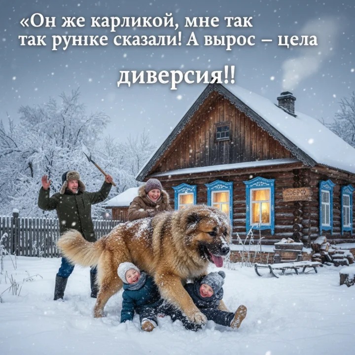 «Он же карликовый, мне так на рынке сказали! А вырос – целая диверсия!»